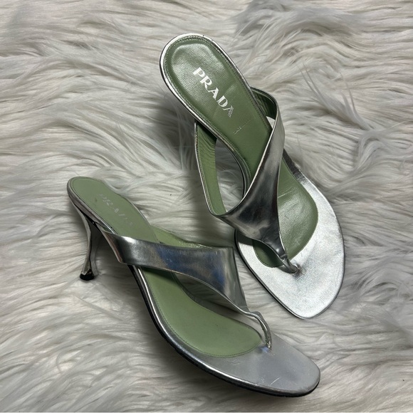 PRADA metallic heels - Picture 10 of 10